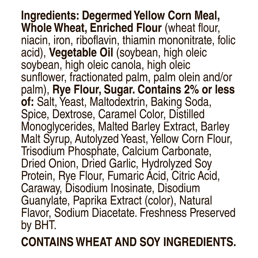 Chex Mix Snack Mix, Savory, TraditionalIngredients