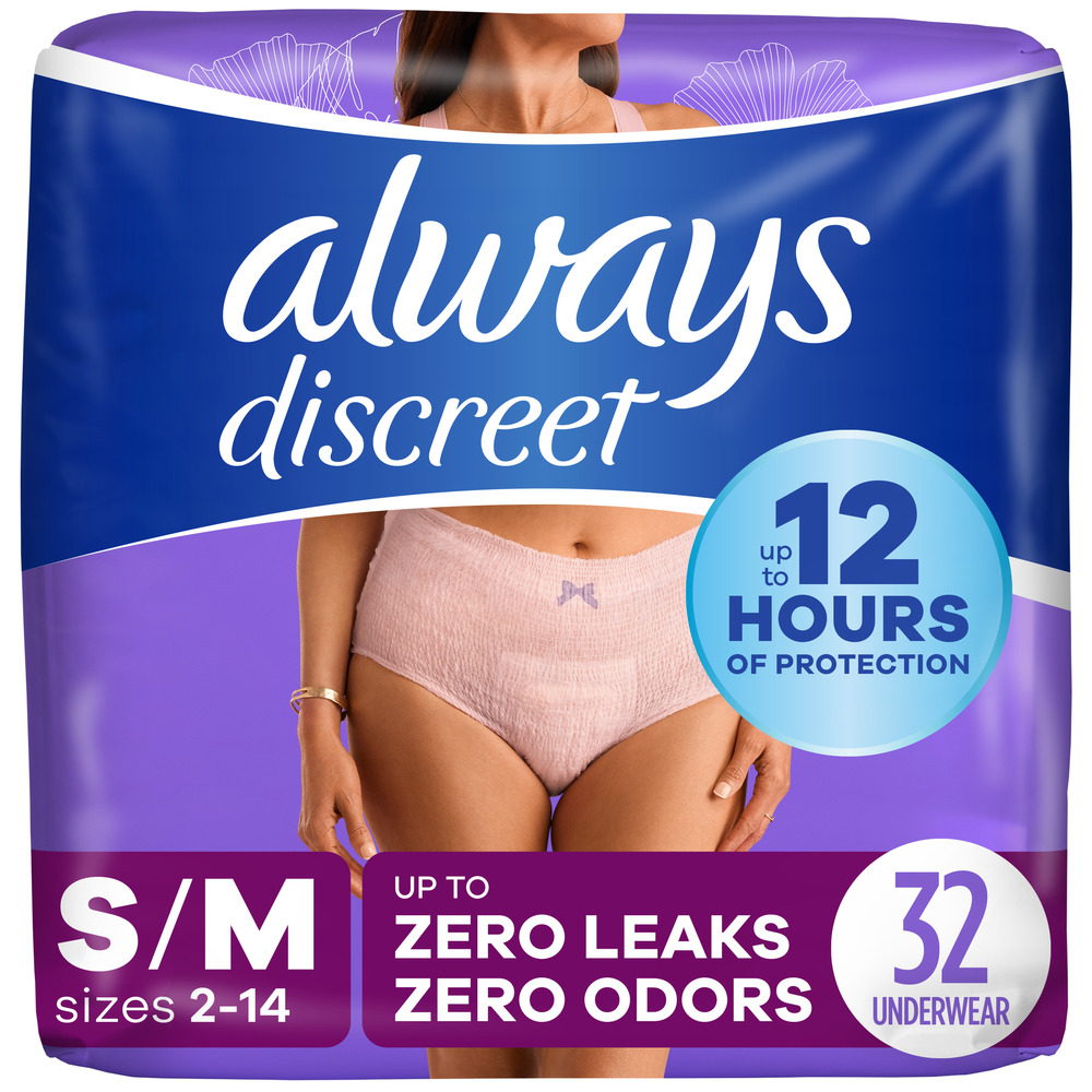 Always Discreet Always Discreet Underwear (Maximum, S/M and L
