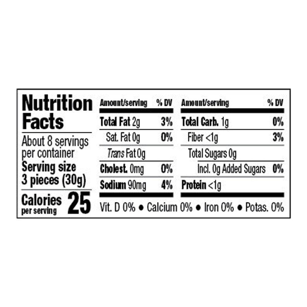 Mezzetta Artichoke Hearts, MarinatedNutritionFacts