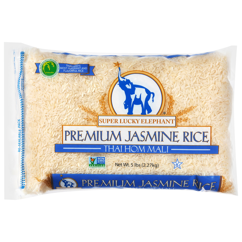 Super Lucky Elephant Jasmine Rice, Premium