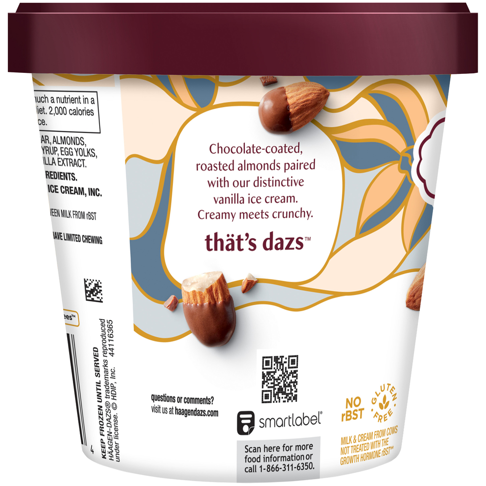 Haagen dazs vanilla swiss almond sale