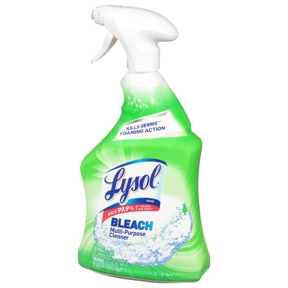 Lysol MultiPurpose Cleaner, BleachFrontRightElevated