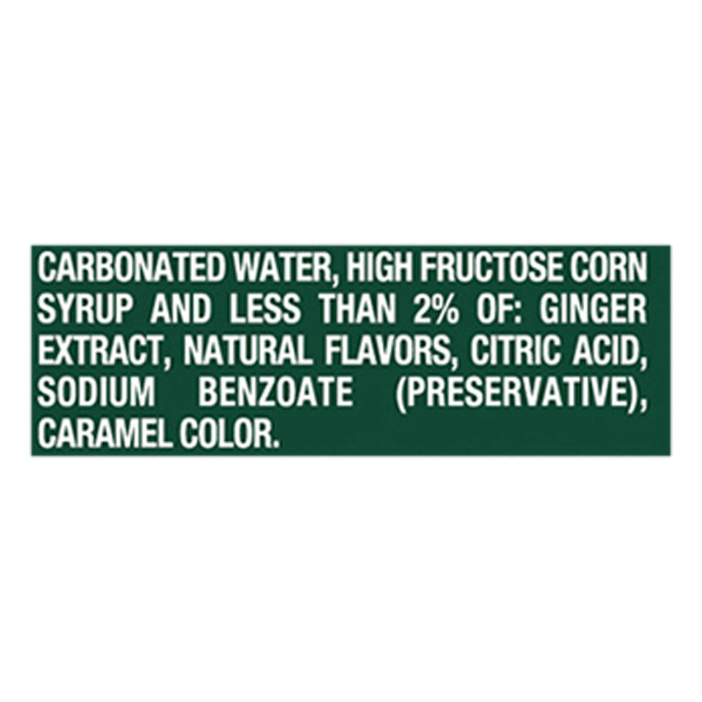 Mini Ingredients Canada Dry Ginger Ale, Mini-Ingredients