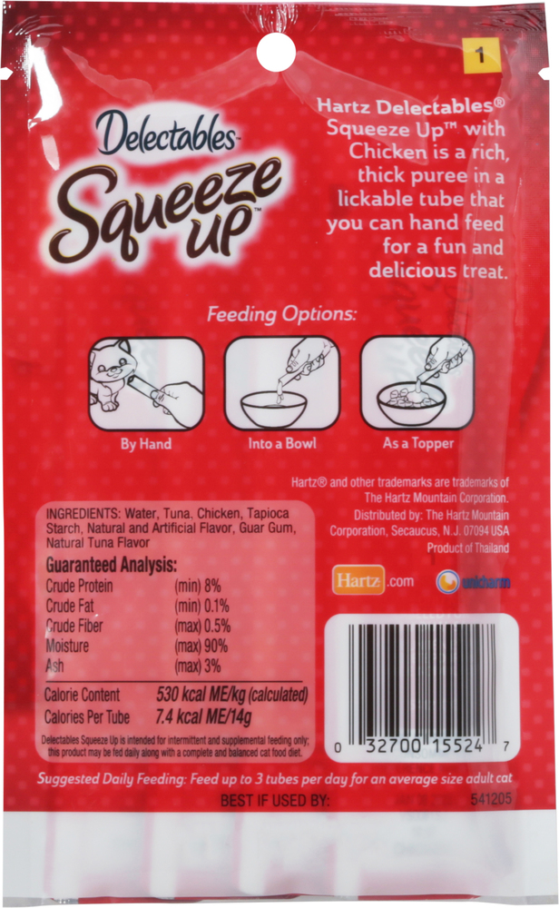 Delectables squeeze up calories top