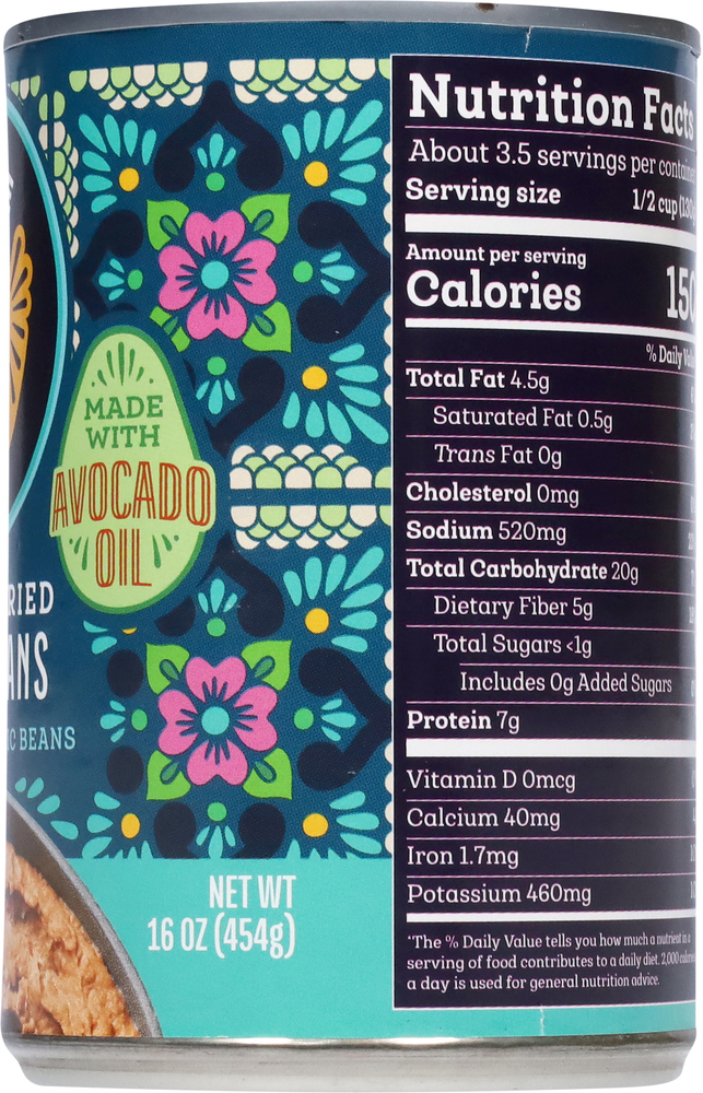 Siete Pinto Beans, Vegan, RefriedPlanogramRight