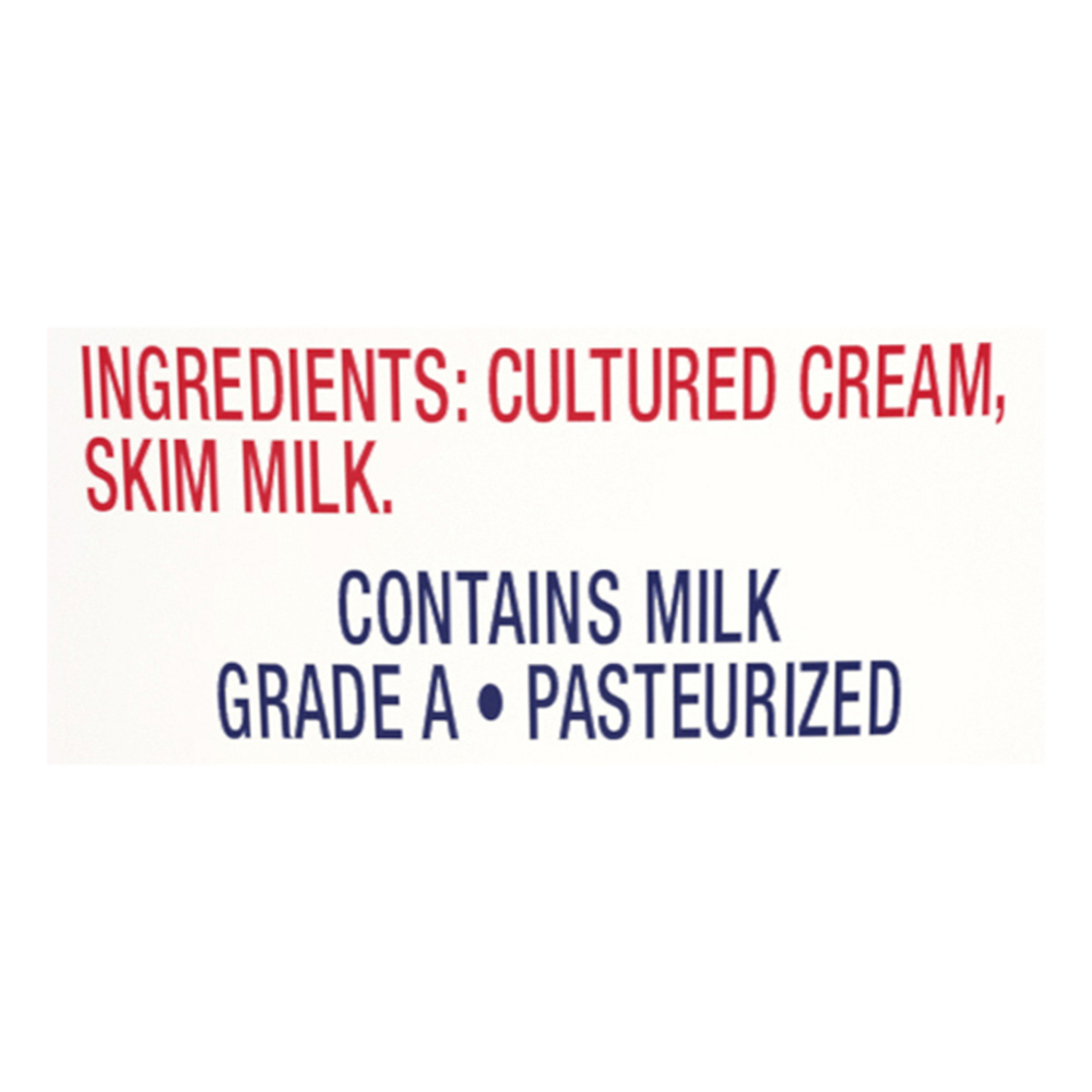 Daisy Sour Cream, LightIngredients