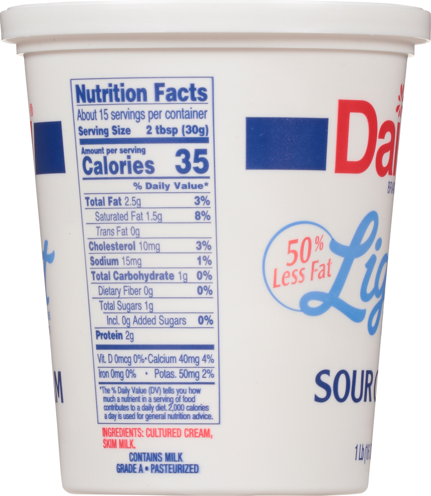 Daisy Sour Cream, LightPlanogramLeft