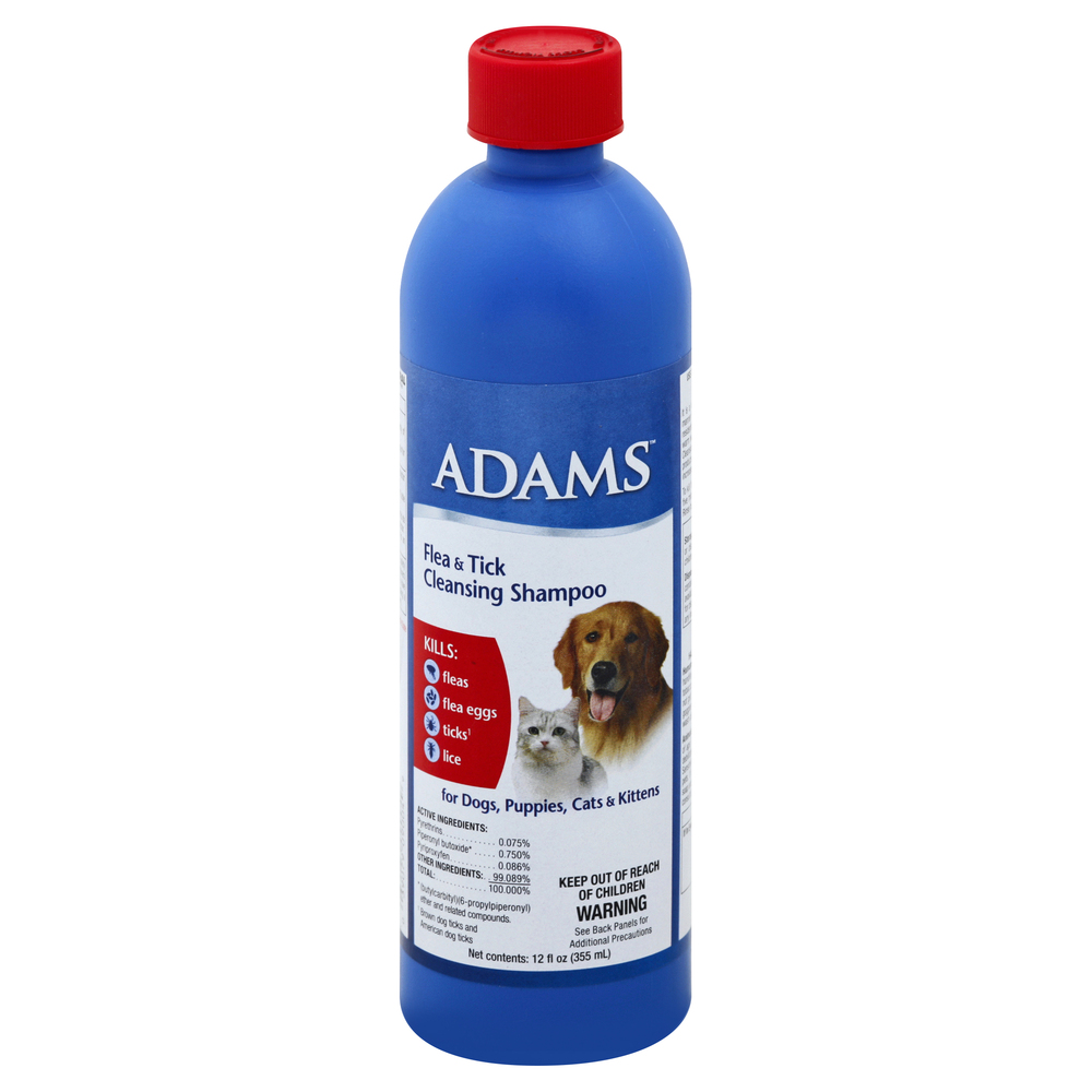 Adams flea and tick cleansing shampoo for cats outlet
