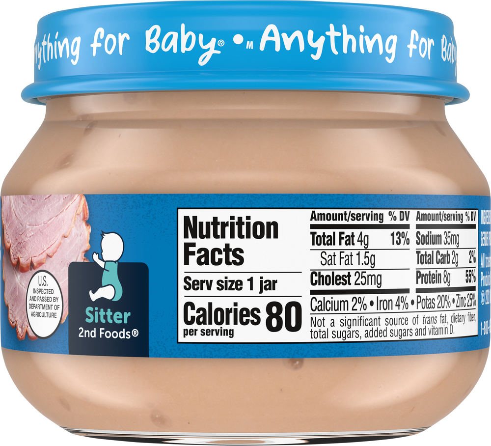 Gerber 2nd foods ham & deals ham gravy
