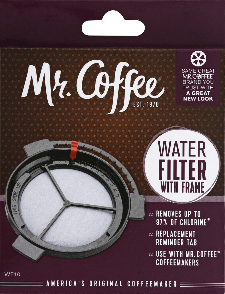 Mr coffee water filter hotsell with frame