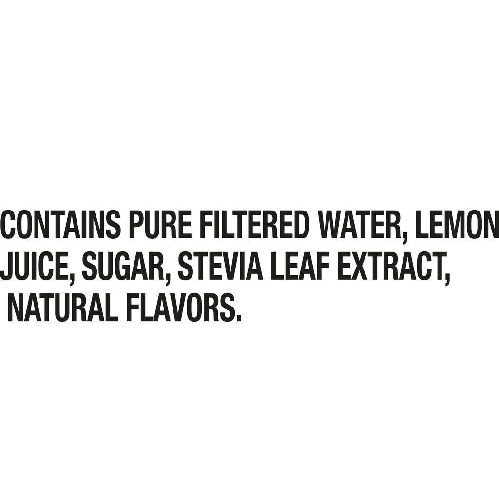 Simply Light LemonadeIngredients