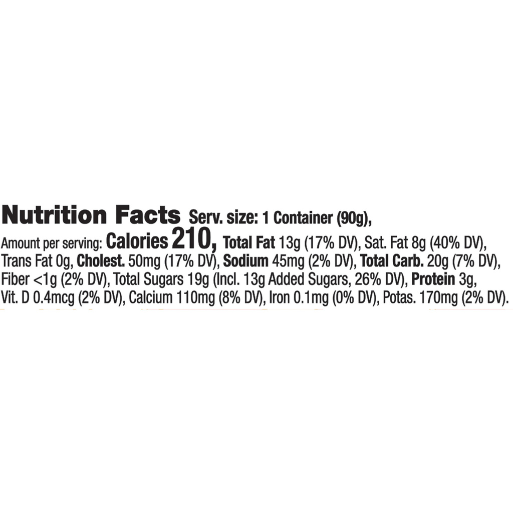 Haagen Dazs Strawberry Ice Cream-Nutrition-Facts