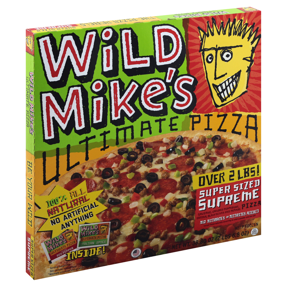 Wild Mike s Pizza Ultimate Rebel 14 Inch Supreme Super Sized