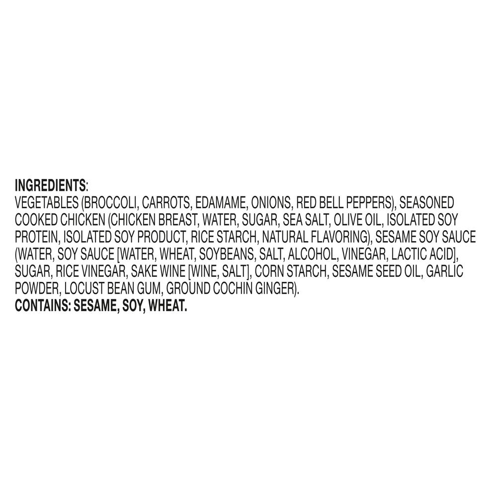 Healthy Choice Simply Steamers Chicken & Vegetable Stir FryIngredients