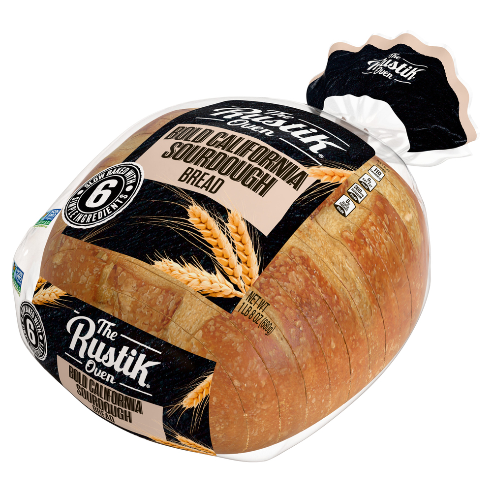 The Rustik Oven Bread, Bold California SourdoughFrontRightElevated