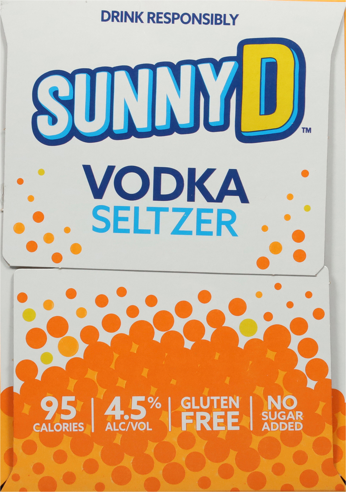 Sunny D Vodka Seltzer