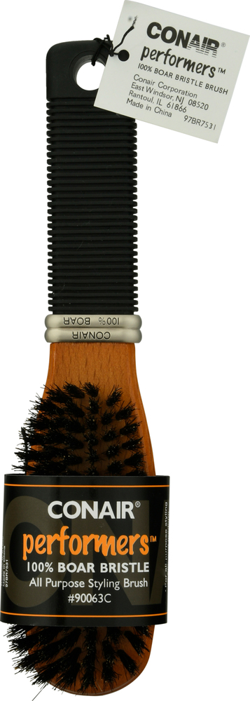 Conair boar bristle brush top