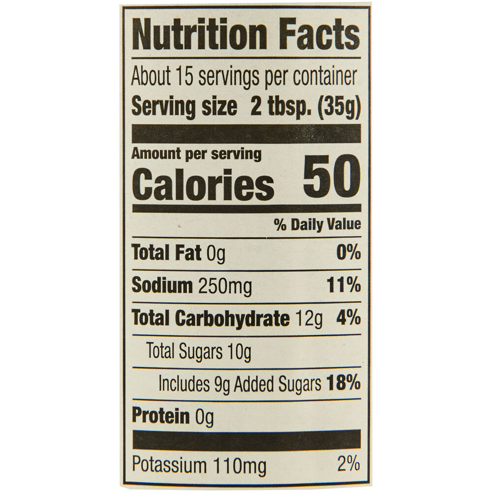 stubb-s-sweet-heat-barbecue-nutrition-facts
