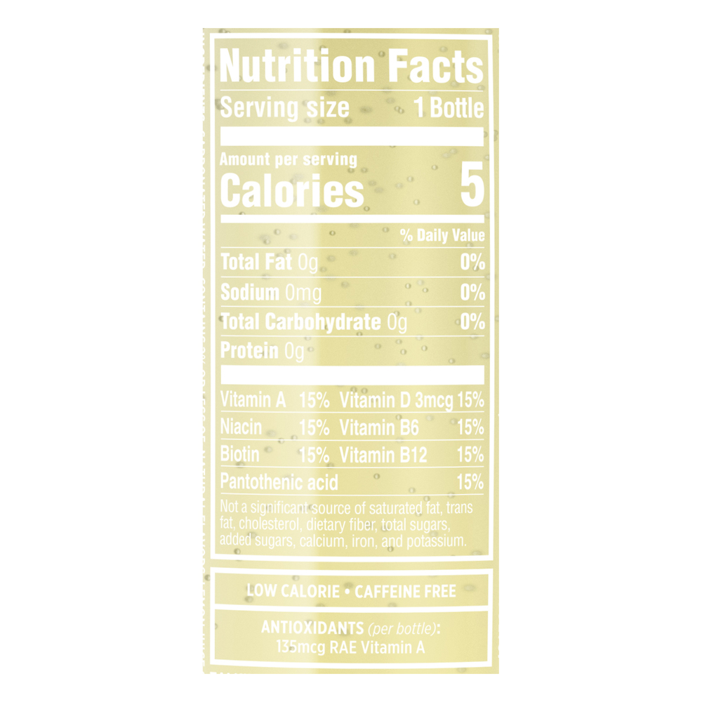 Sparkling Ice Sparkling Water Zero Sugar Classic Lemonade Flavored Nutrition Facts 1503