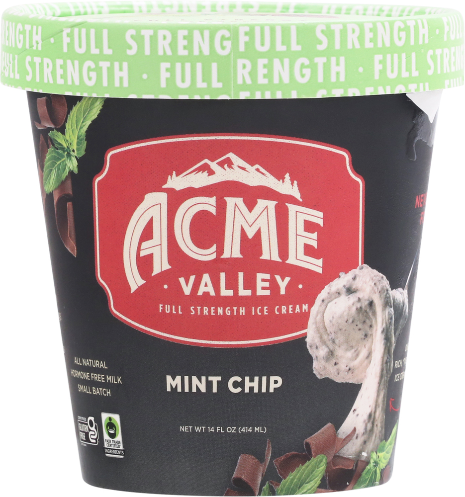 Acme Valley Ice Cream, Full Strength, Mint Chip