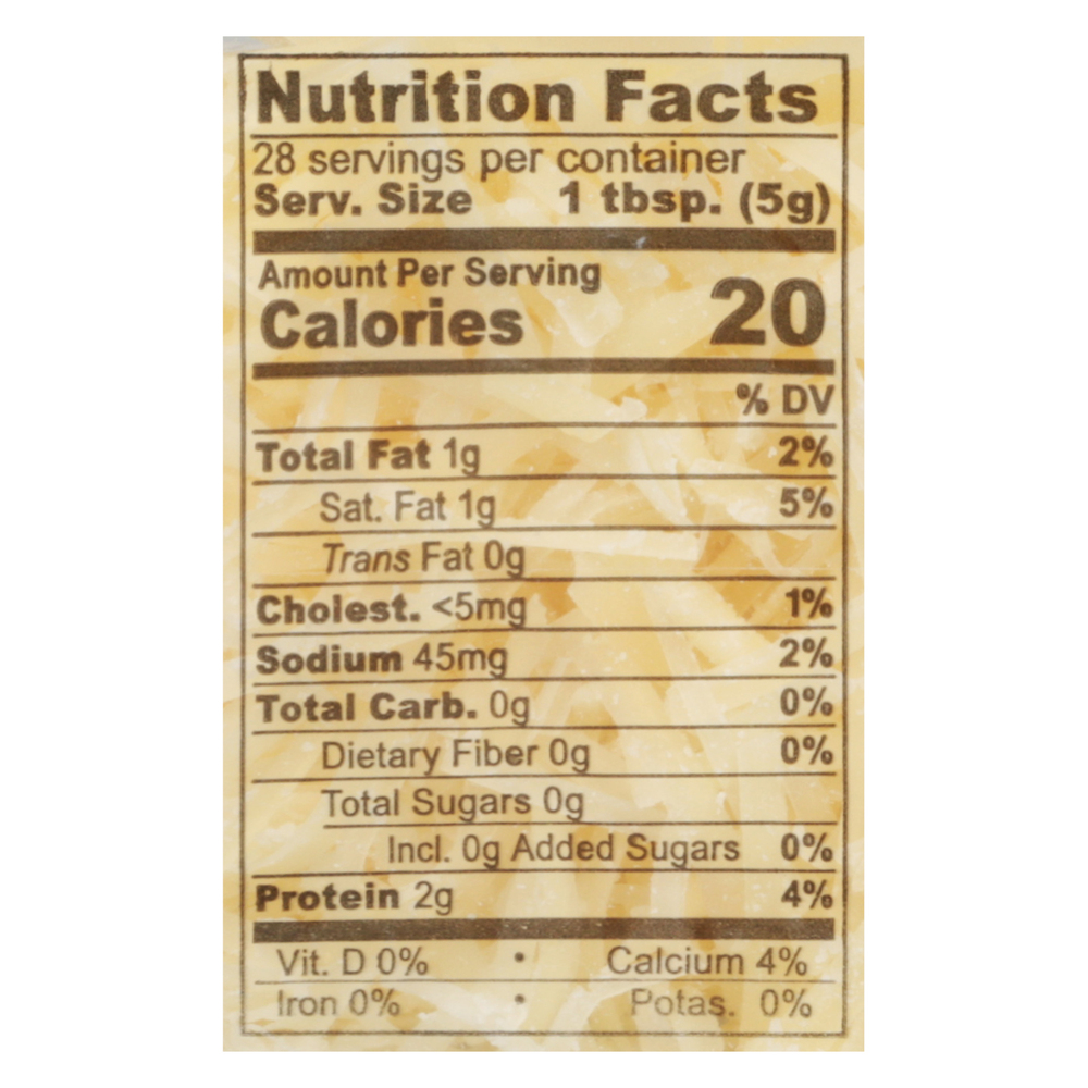 BelGioioso Cheese, Freshly Shredded, ParmesanNutritionFacts