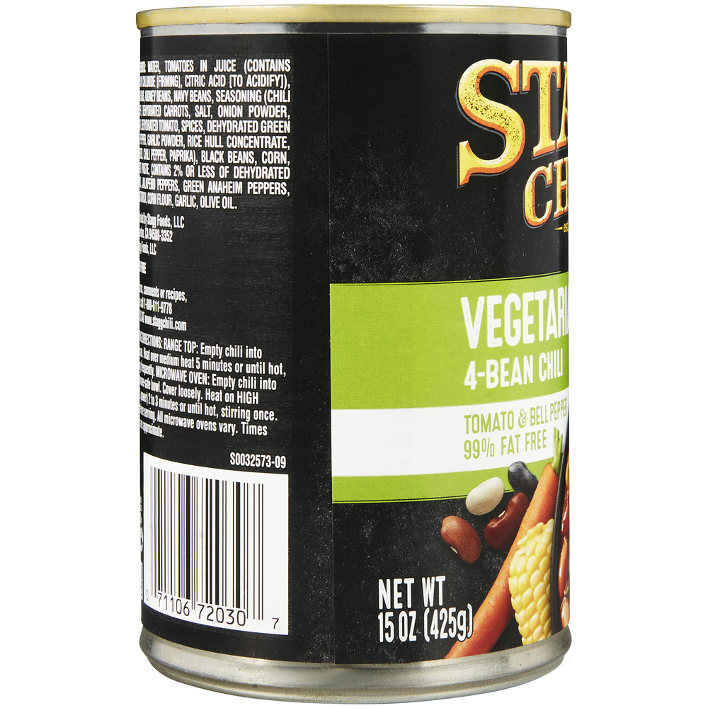 Stagg Chili Vegetarian Garden Four Bean Chili