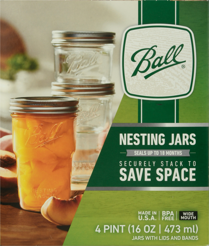 Ball Nesting Jars, 16 Ounce