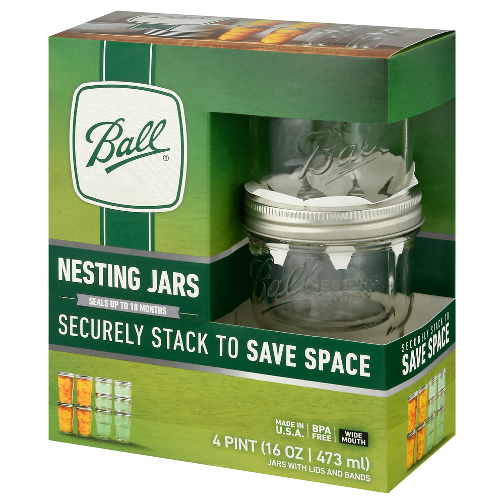 Ball Nesting Jars, 16 Ounce