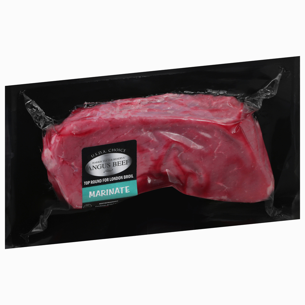 Harris Teeter Reserve Angus Beef, London Broil, Marinate
