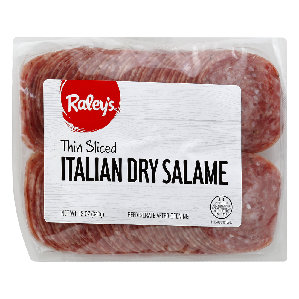 Raley's Thin Sliced Italian Dry SalameMain