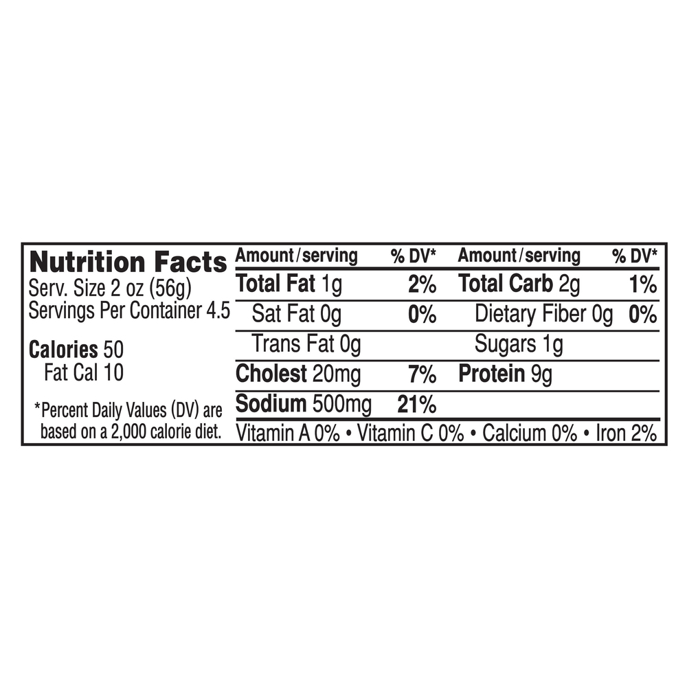 Oscar Mayer Deli Fresh Turkey Breast, Oven RoastedNutritionFacts
