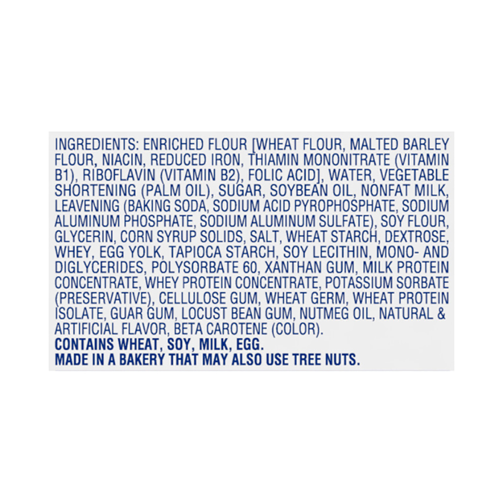 Entenmann's Soft'ees Donuts, 12 Variety PackIngredients
