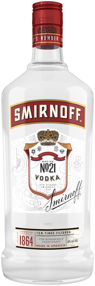 Smirnoff Smirnoff No.21 Red Vodka No. 21 80 Proof Vodka