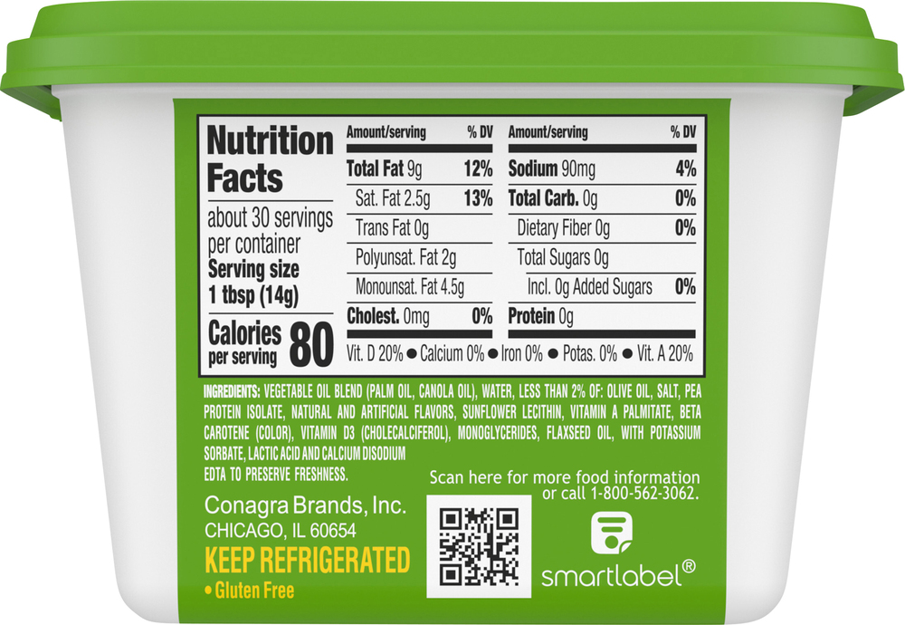 Smart Balance Label Smart Balance Buttery Spread, Original-Planogram-Right