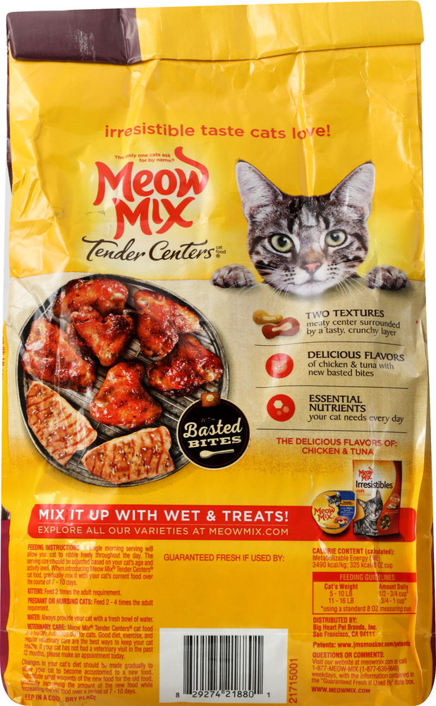 Meow mix basted bites outlet