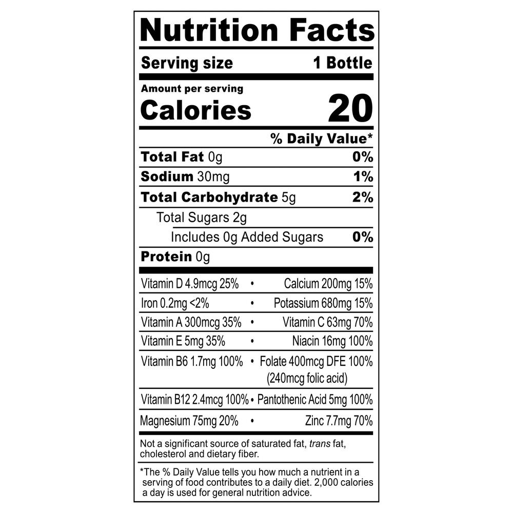 BodyArmor Lyte SuperDrink Blueberry Pomegranate Nutrition Facts bodyarmor-lyte-superdrink-blueberry-pomegranate-nutrition-facts