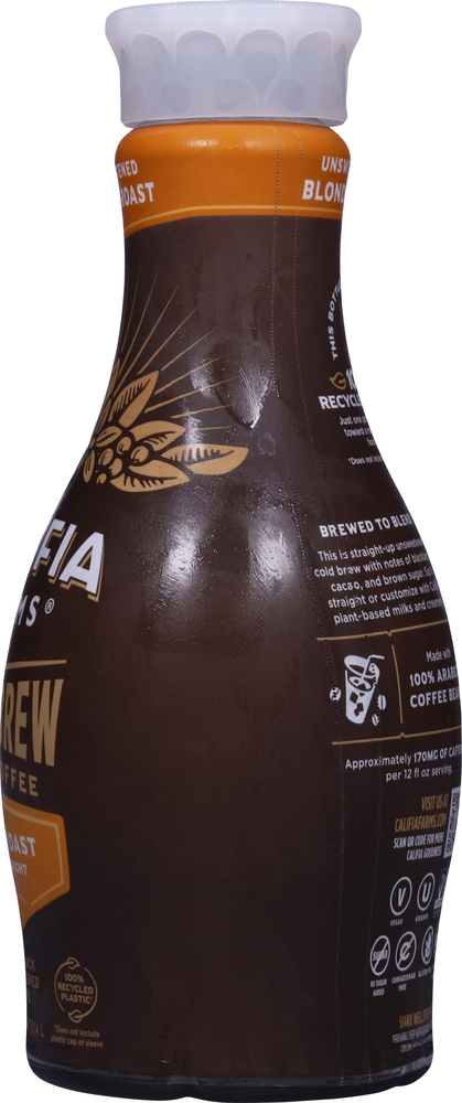 Califia Fams Pue Black Blonde Oast Cold Bew Coffee 48 Fluid Ounces%2f985593858