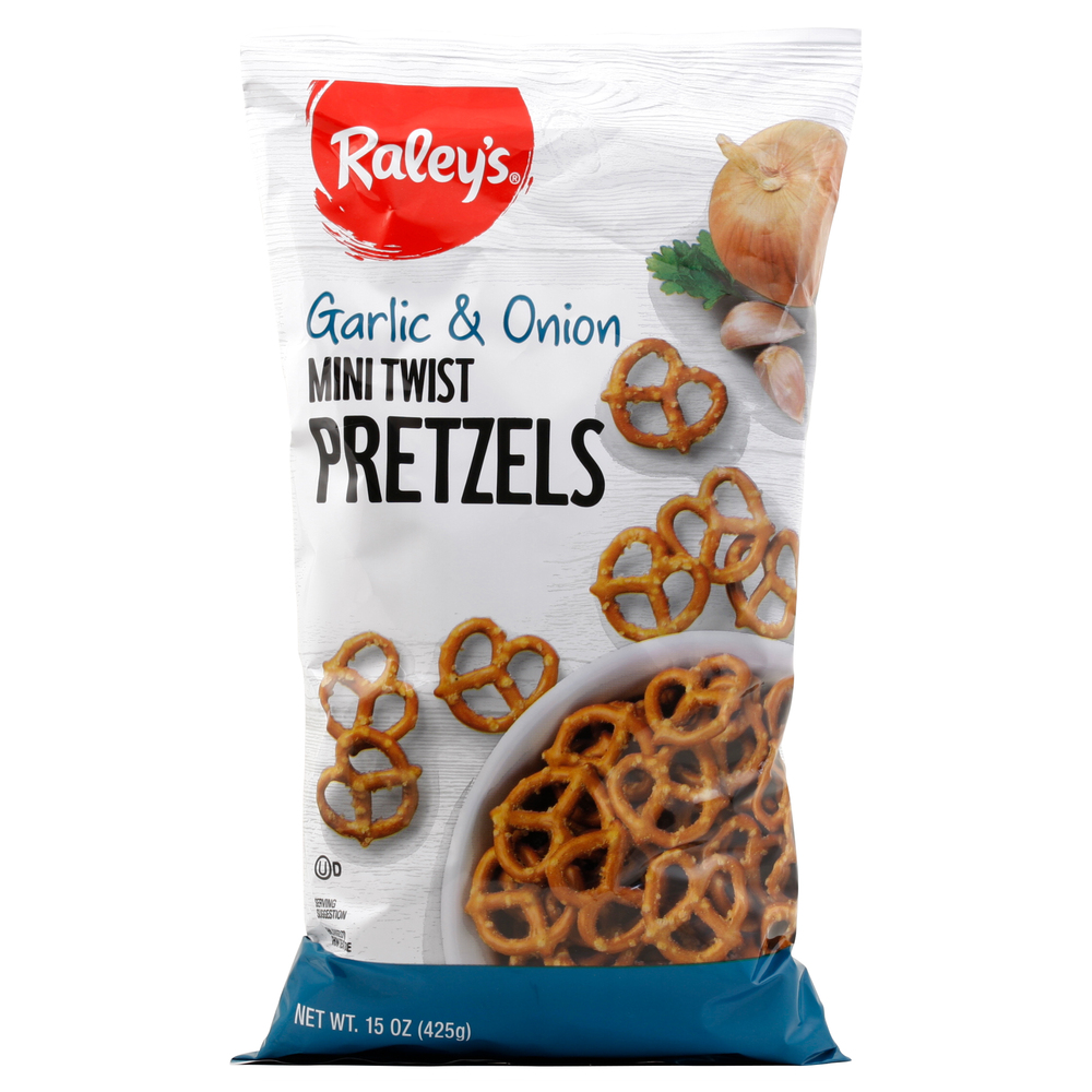 Raley's Garlic & Onion Mini Twist PretzelsMain
