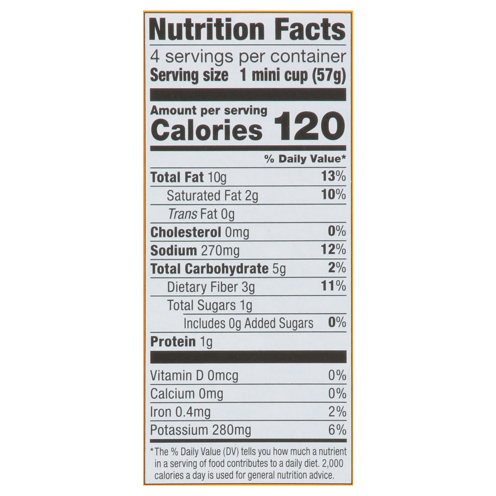 Wholly Guacamole, Classic, Mild, MinisNutritionFacts