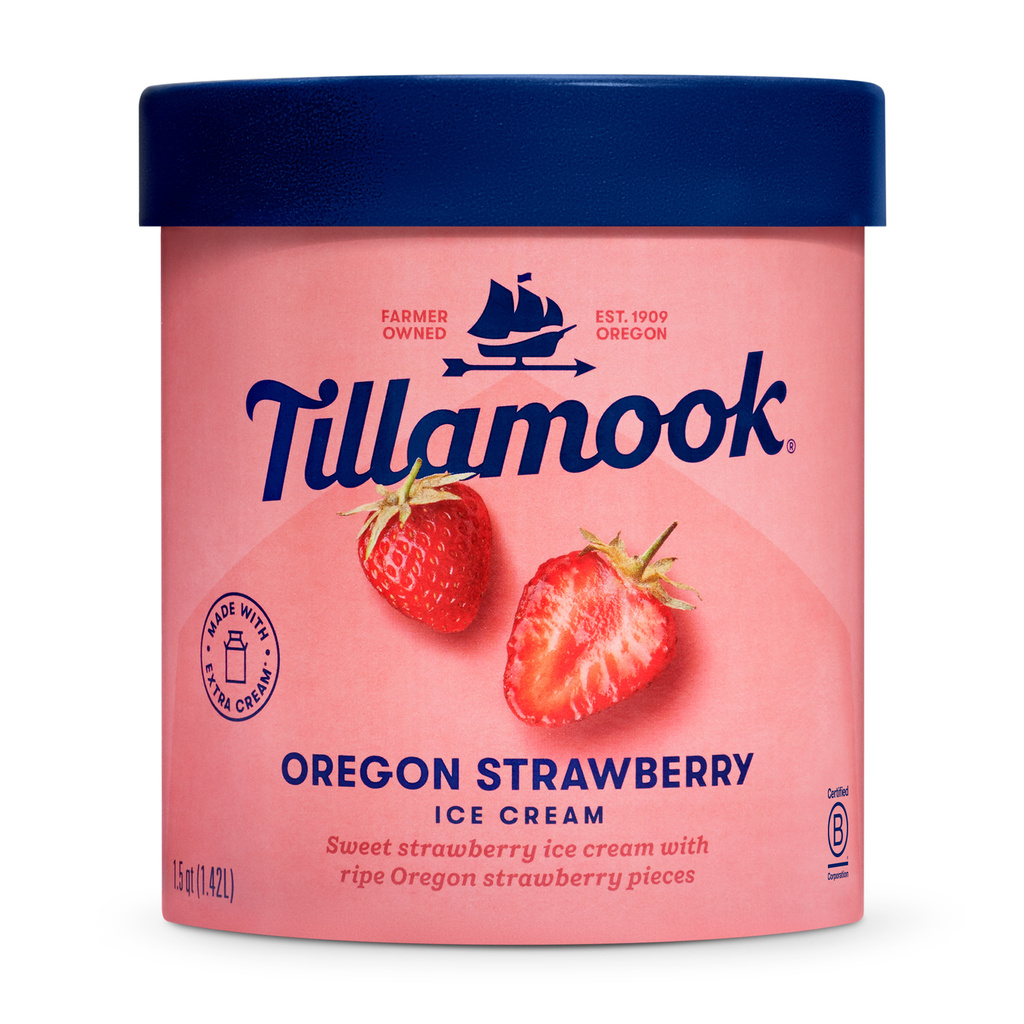 Tillamook Ice Cream, Oregon StrawberryHero