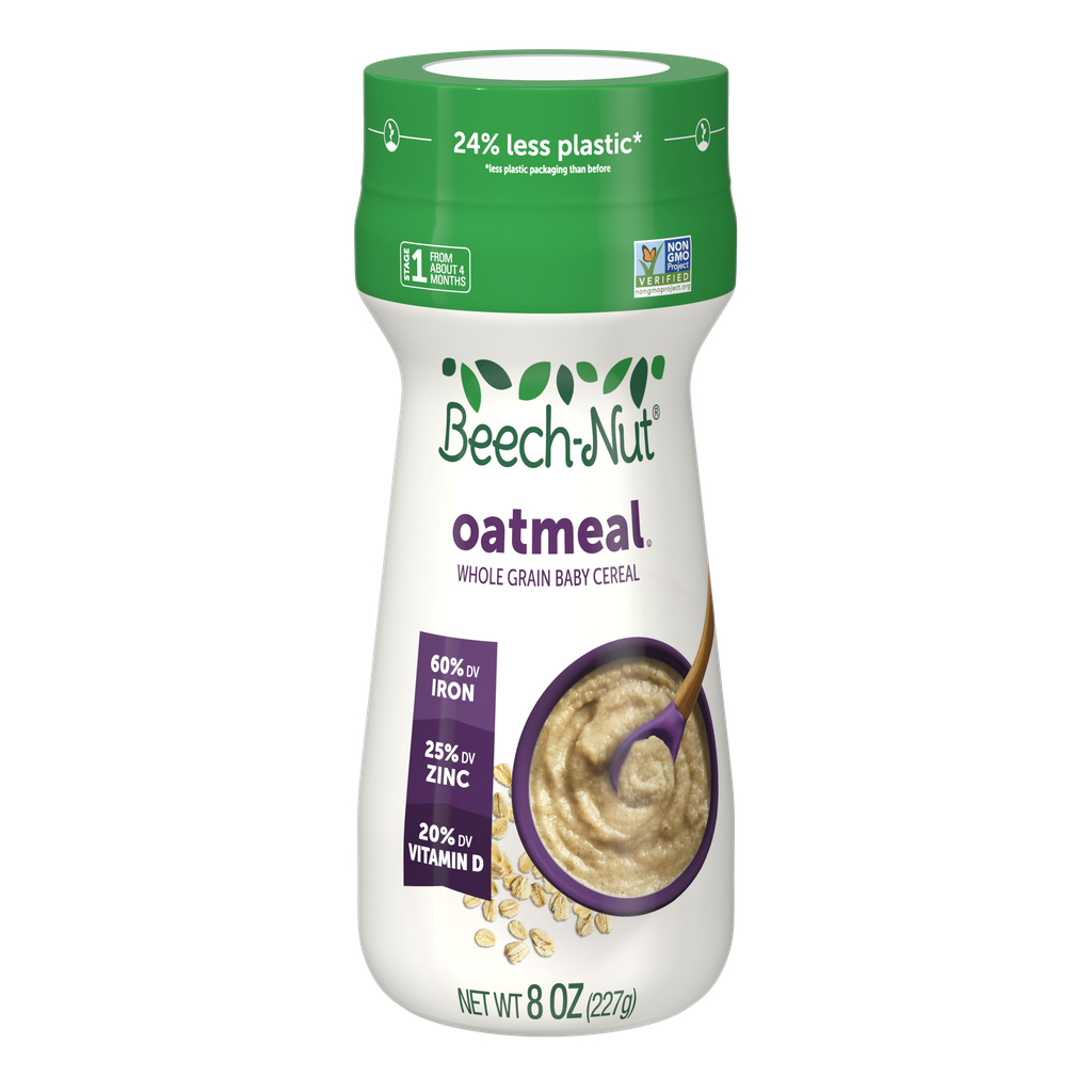 Baby oatmeal at 4 hot sale months